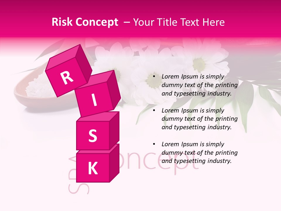 Light Peace Stress PowerPoint Template