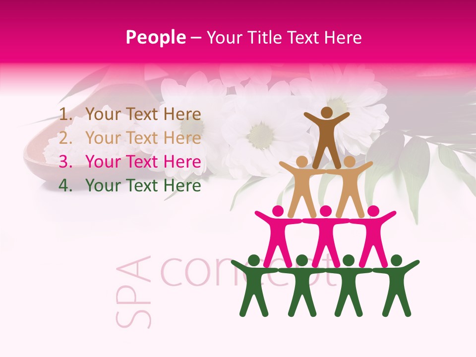 Light Peace Stress PowerPoint Template