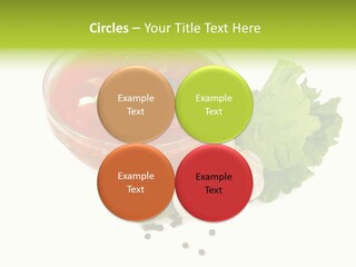Parsley Borsch Restaurant PowerPoint Template