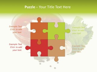 Parsley Borsch Restaurant PowerPoint Template