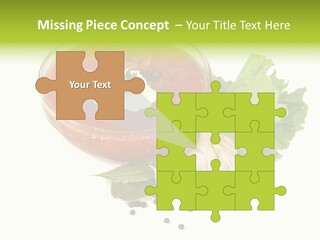 Parsley Borsch Restaurant PowerPoint Template