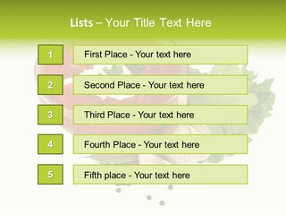 Parsley Borsch Restaurant PowerPoint Template