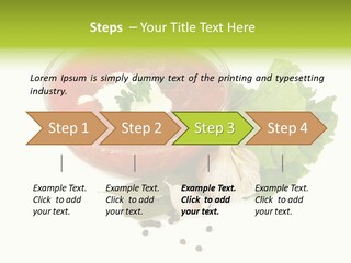 Parsley Borsch Restaurant PowerPoint Template