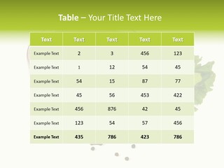 Parsley Borsch Restaurant PowerPoint Template