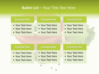 Parsley Borsch Restaurant PowerPoint Template