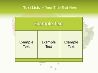 Parsley Borsch Restaurant PowerPoint Template