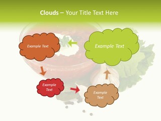 Parsley Borsch Restaurant PowerPoint Template