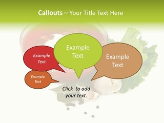 Parsley Borsch Restaurant PowerPoint Template