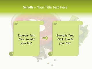 Parsley Borsch Restaurant PowerPoint Template