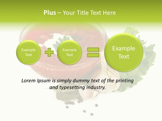 Parsley Borsch Restaurant PowerPoint Template