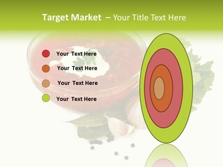 Parsley Borsch Restaurant PowerPoint Template