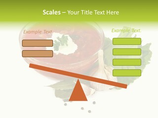 Parsley Borsch Restaurant PowerPoint Template