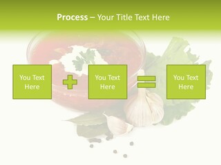 Parsley Borsch Restaurant PowerPoint Template