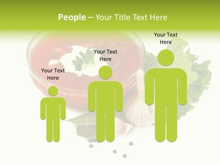 Parsley Borsch Restaurant PowerPoint Template