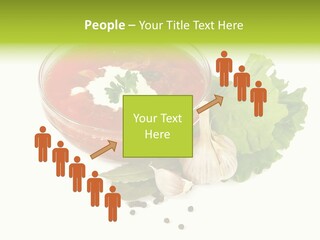 Parsley Borsch Restaurant PowerPoint Template
