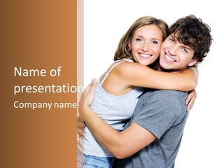 Pretty Smiling Toothy PowerPoint Template