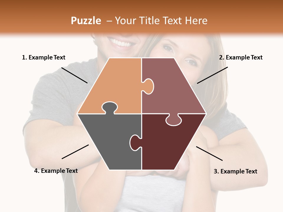 Happy Beautiful Smiling PowerPoint Template