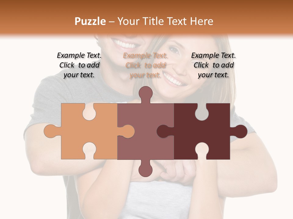 Happy Beautiful Smiling PowerPoint Template