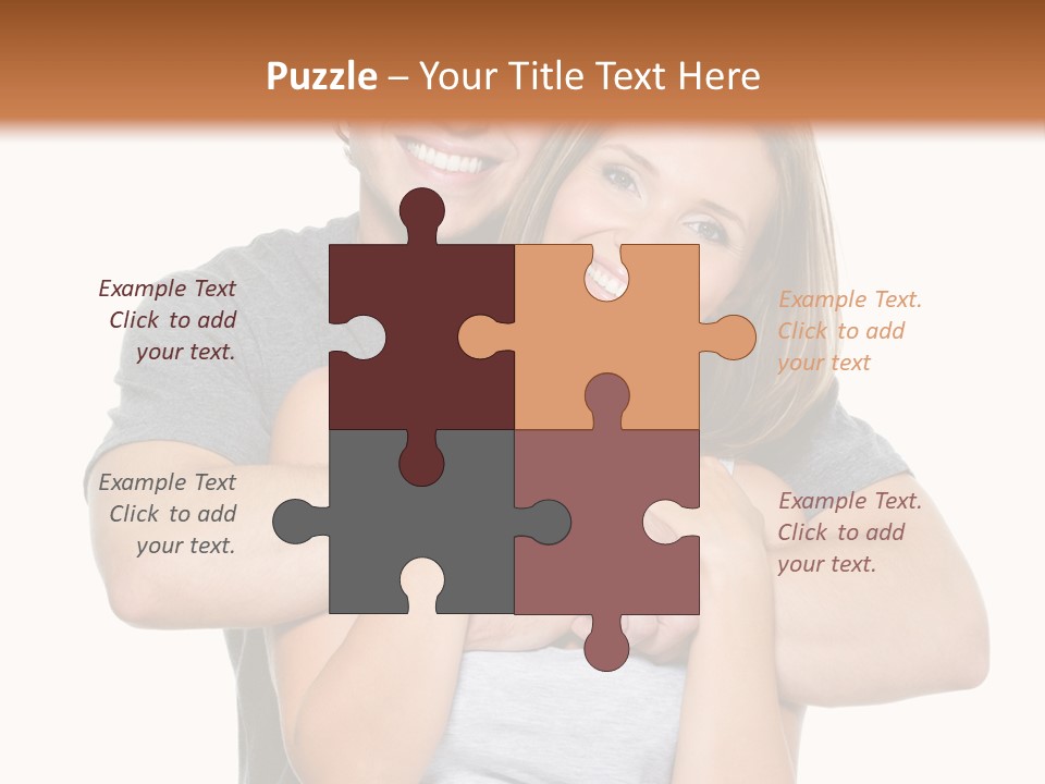 Happy Beautiful Smiling PowerPoint Template