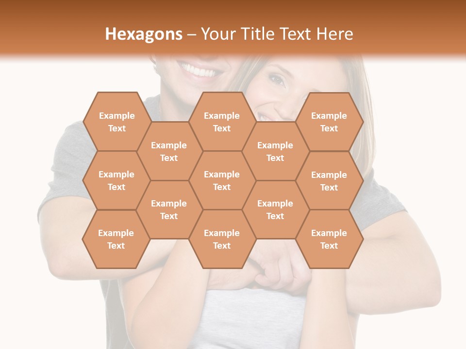 Happy Beautiful Smiling PowerPoint Template