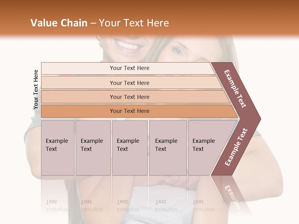 Happy Beautiful Smiling PowerPoint Template