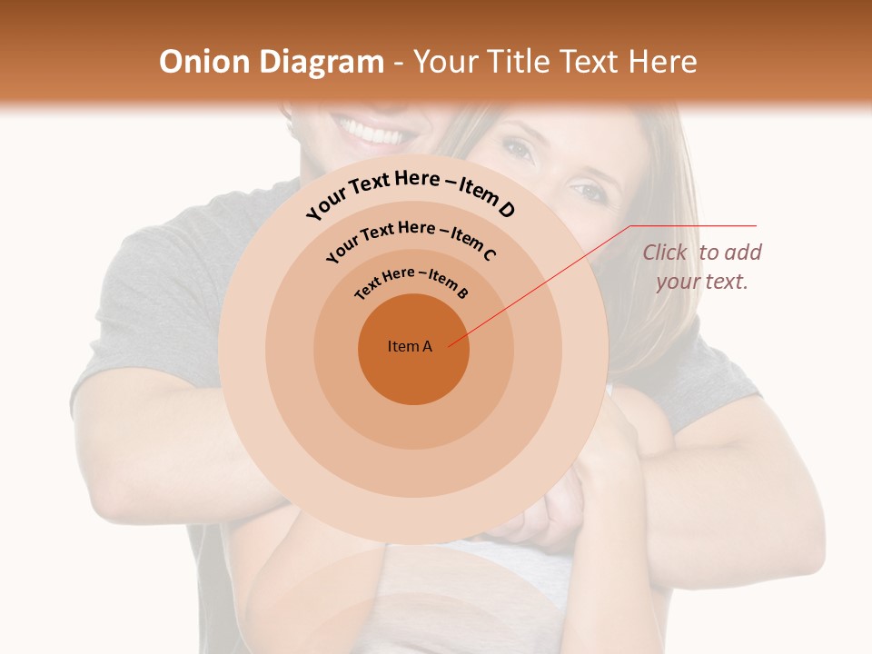 Happy Beautiful Smiling PowerPoint Template