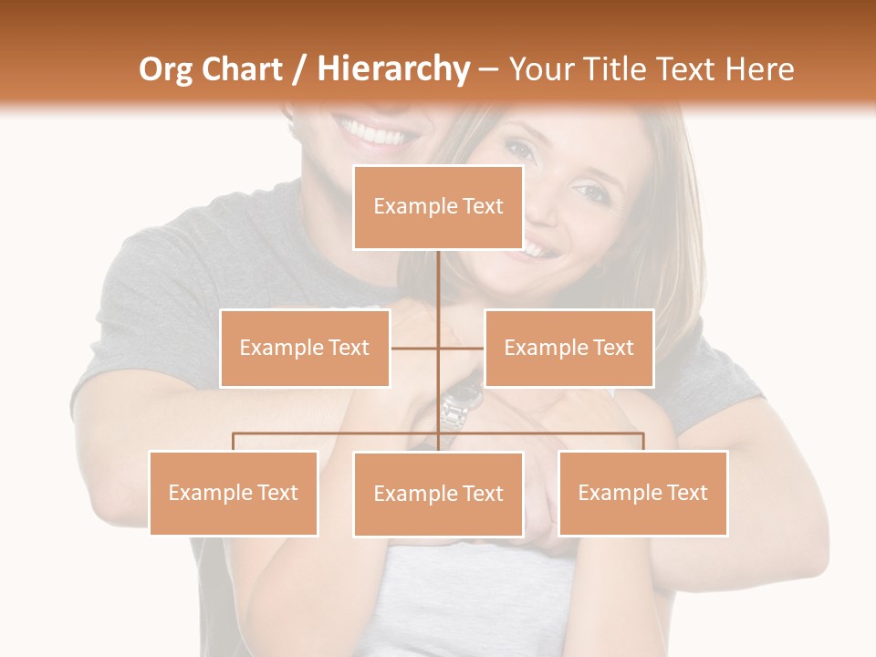 Happy Beautiful Smiling PowerPoint Template