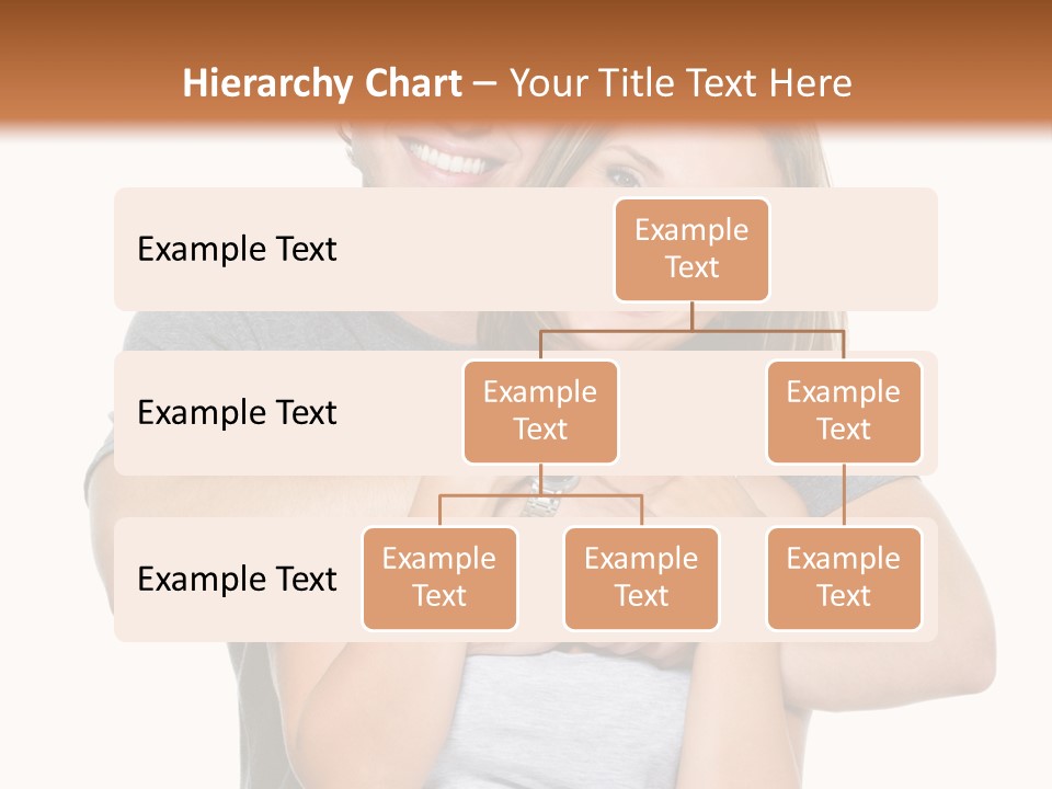 Happy Beautiful Smiling PowerPoint Template
