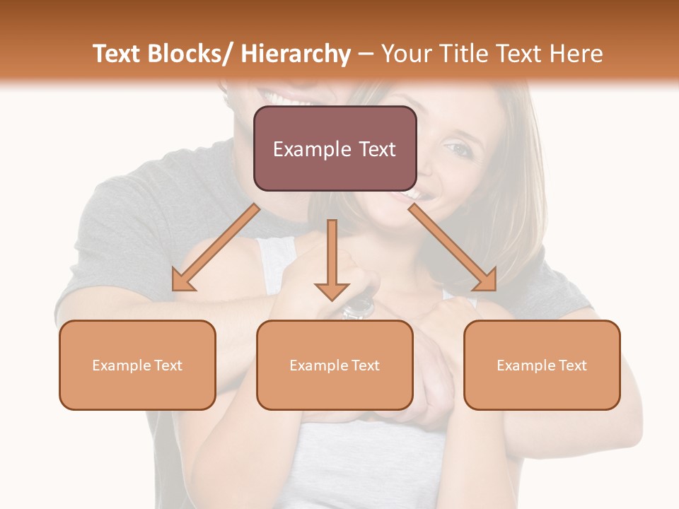 Happy Beautiful Smiling PowerPoint Template
