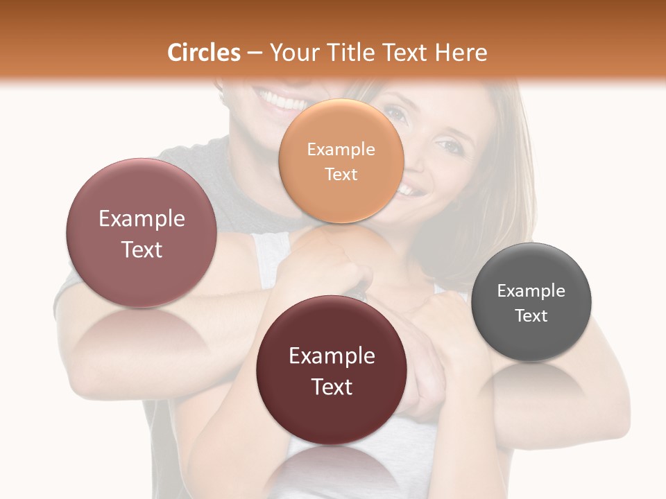 Happy Beautiful Smiling PowerPoint Template