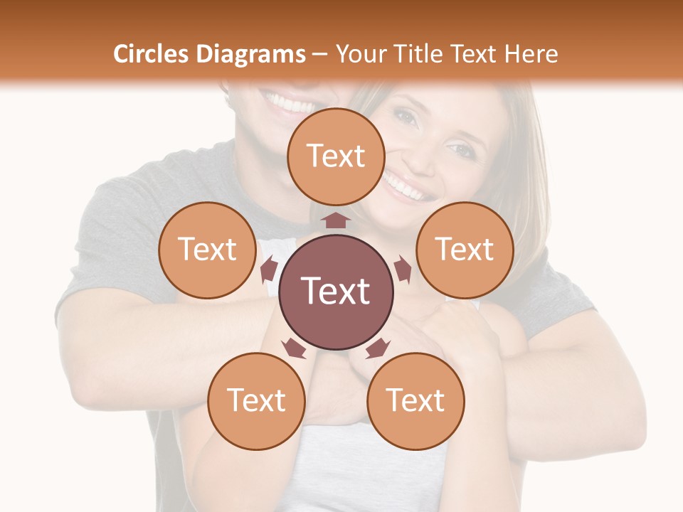 Happy Beautiful Smiling PowerPoint Template