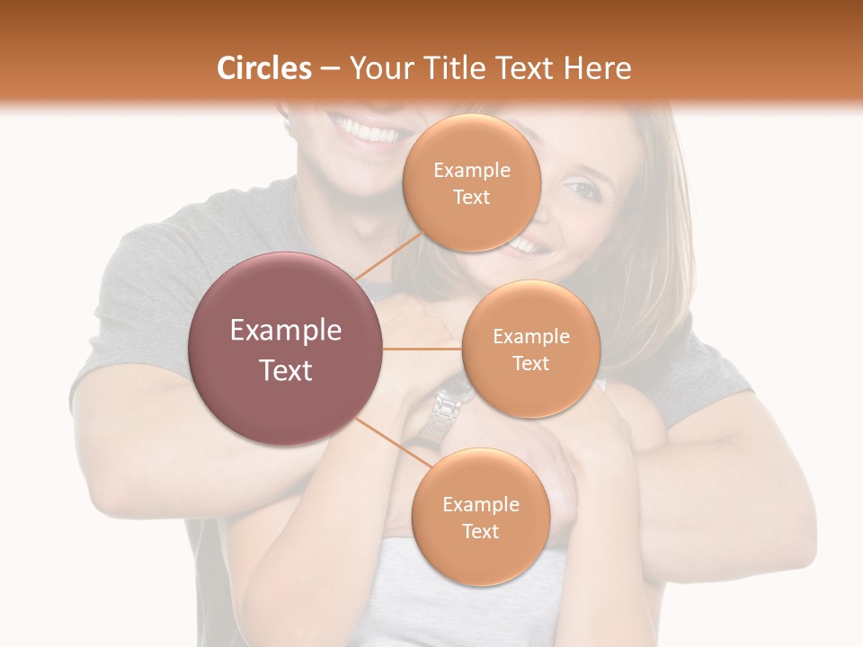 Happy Beautiful Smiling PowerPoint Template