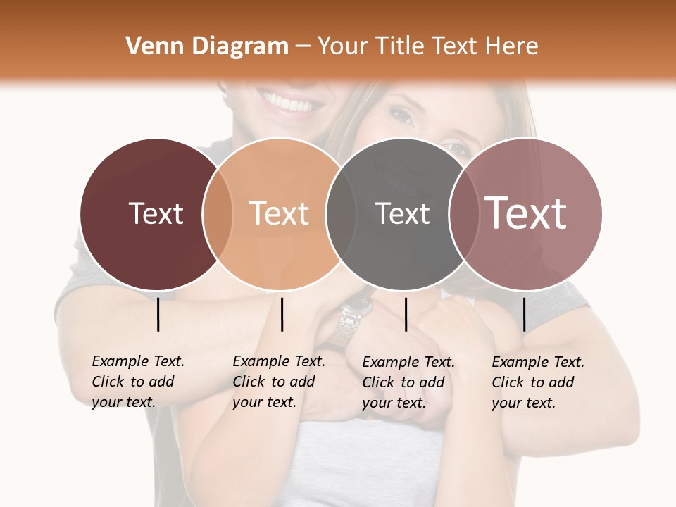 Happy Beautiful Smiling PowerPoint Template