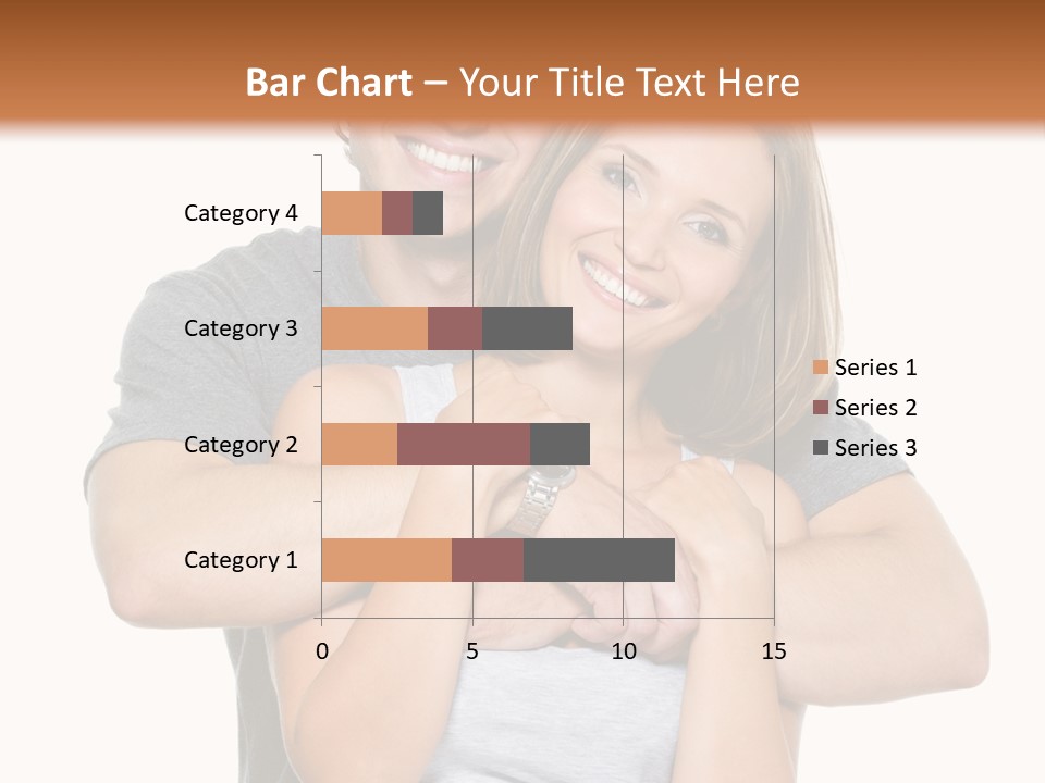 Happy Beautiful Smiling PowerPoint Template