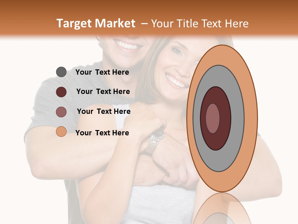 Happy Beautiful Smiling PowerPoint Template