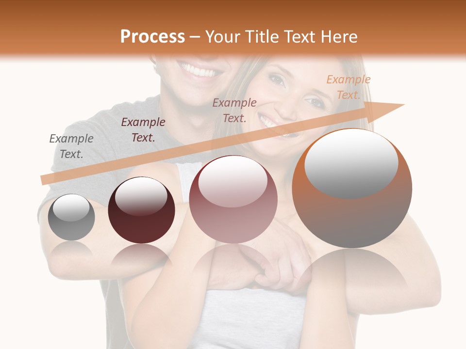 Happy Beautiful Smiling PowerPoint Template