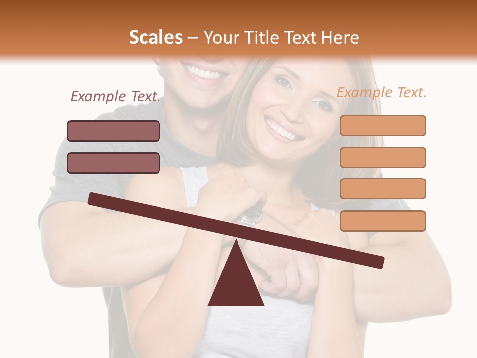 Happy Beautiful Smiling PowerPoint Template