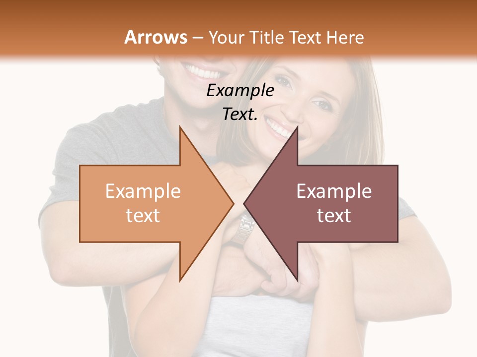 Happy Beautiful Smiling PowerPoint Template