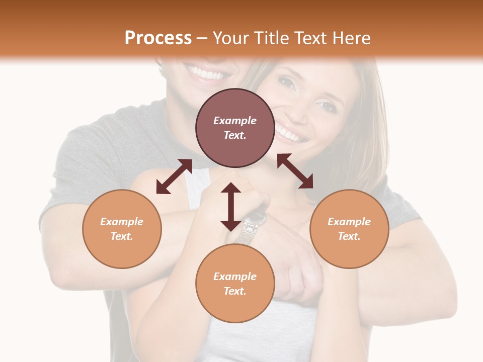 Happy Beautiful Smiling PowerPoint Template