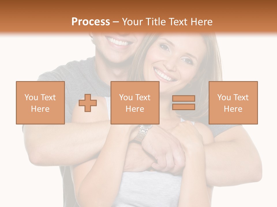 Happy Beautiful Smiling PowerPoint Template