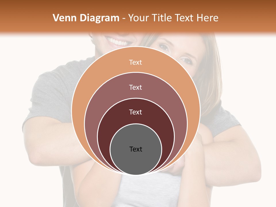 Happy Beautiful Smiling PowerPoint Template