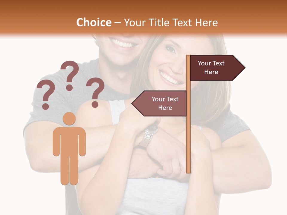 Happy Beautiful Smiling PowerPoint Template