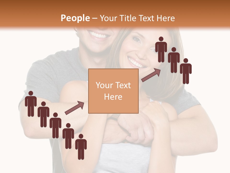 Happy Beautiful Smiling PowerPoint Template