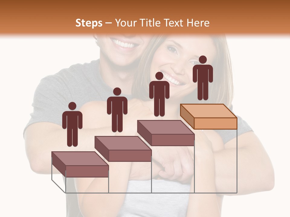 Happy Beautiful Smiling PowerPoint Template