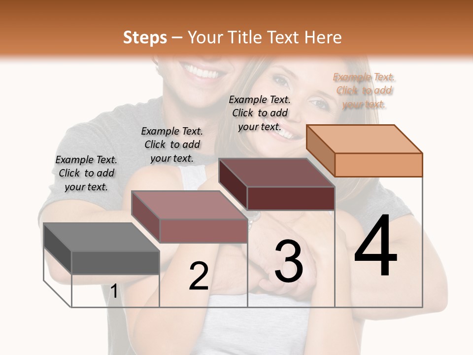 Happy Beautiful Smiling PowerPoint Template