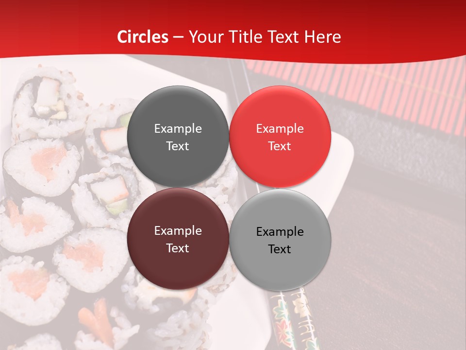 Japan Cuisine Pieces PowerPoint Template