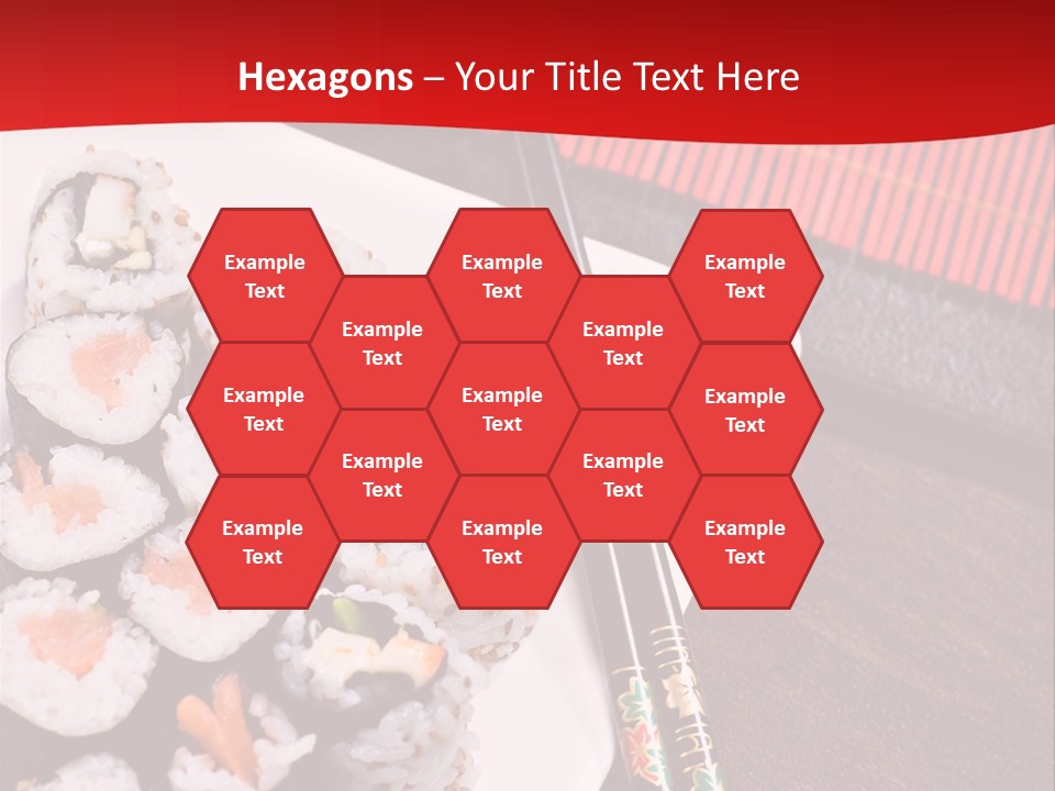Japan Cuisine Pieces PowerPoint Template