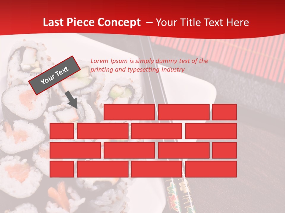 Japan Cuisine Pieces PowerPoint Template