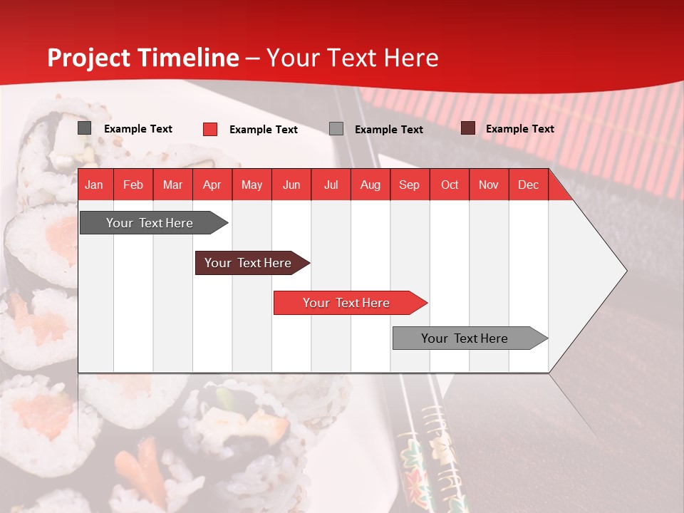 Japan Cuisine Pieces PowerPoint Template