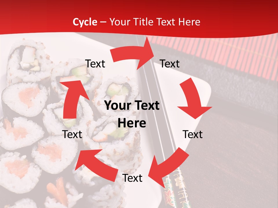 Japan Cuisine Pieces PowerPoint Template